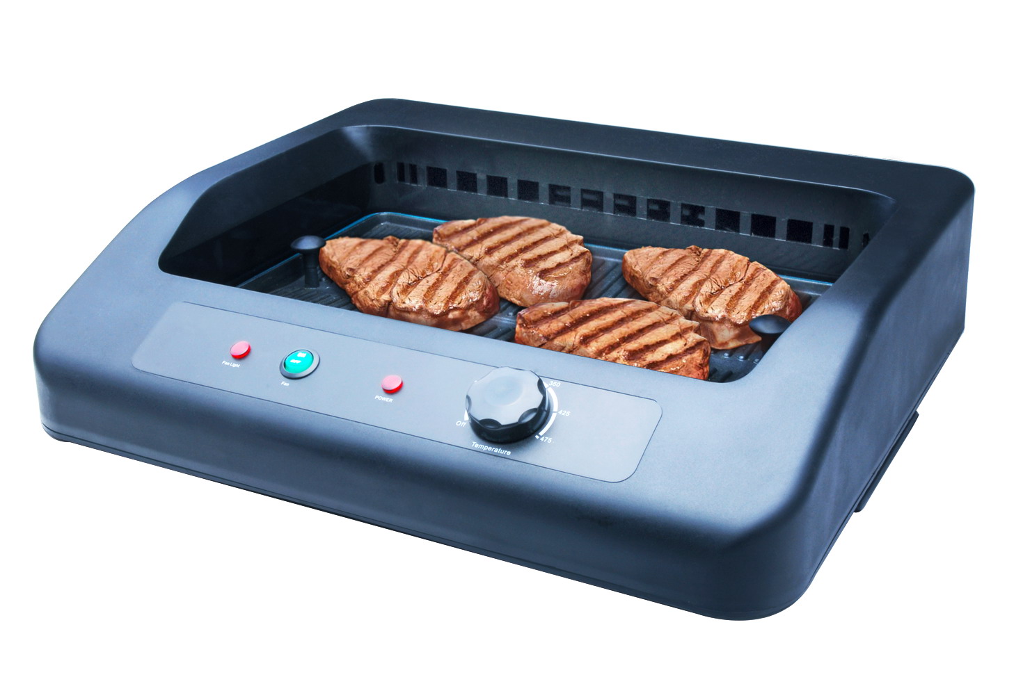 Indoor use electric smokeless bbq grill