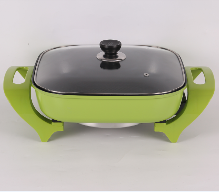 Multi-function smokeless electric frying pans household pan students much rice cooker