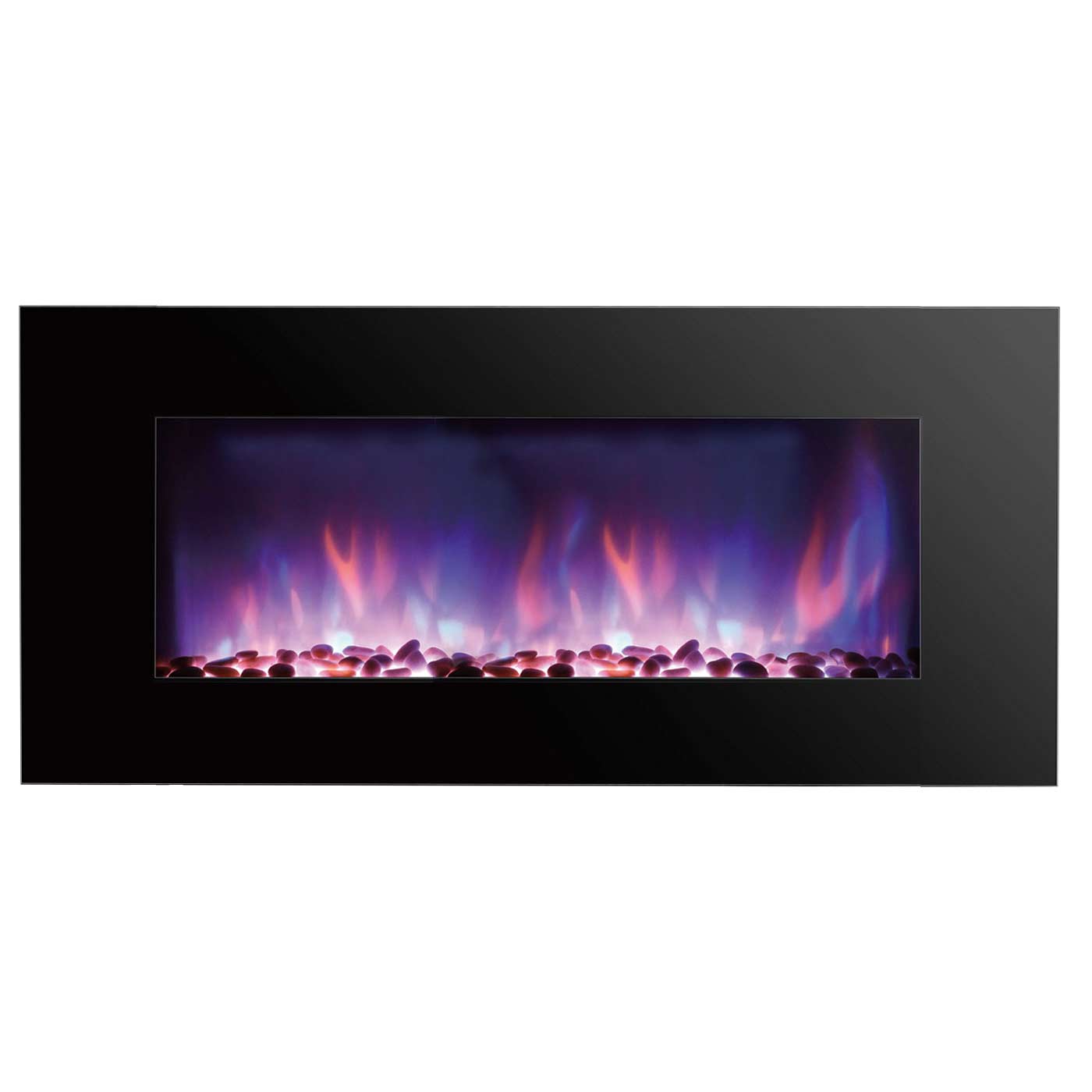 Color Changing 48"LONG SIZE WALL MOUNTED FIREPLACE WITH REMOTE CONTROL