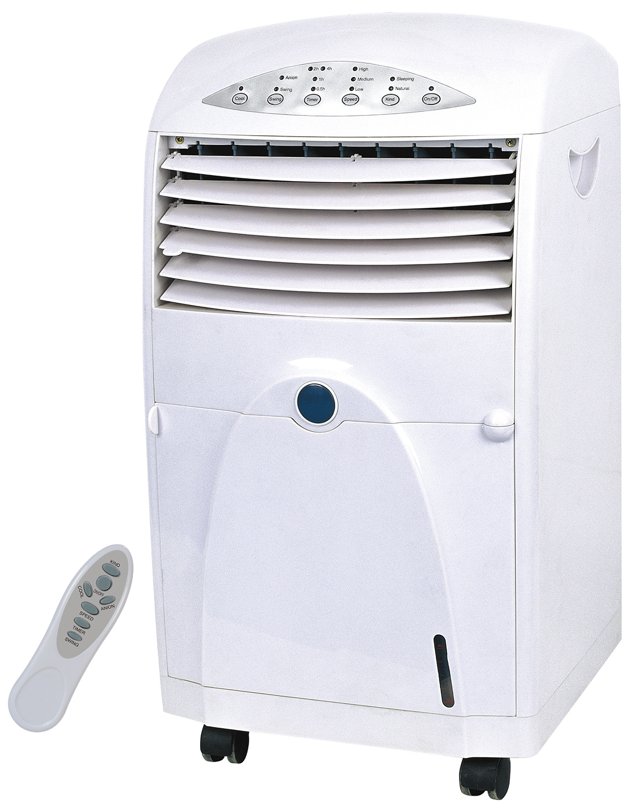 Air Cooler, 60W, 8L Water Tank, Evaporative Function, 7.5 Hours Timer