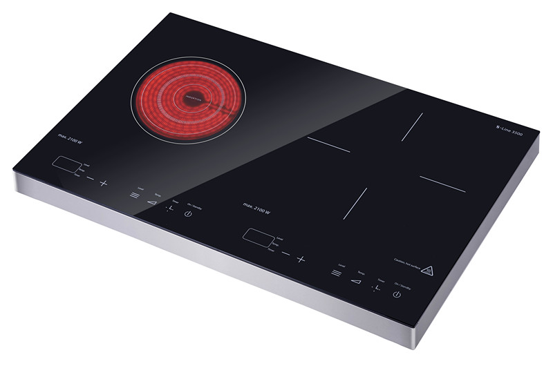 2 in 1 induction cooker with highlight function