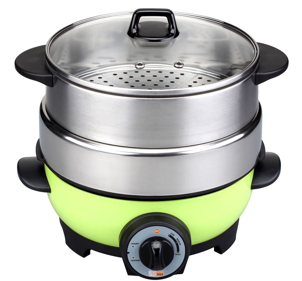 Multifunction,Electric grill and steamer