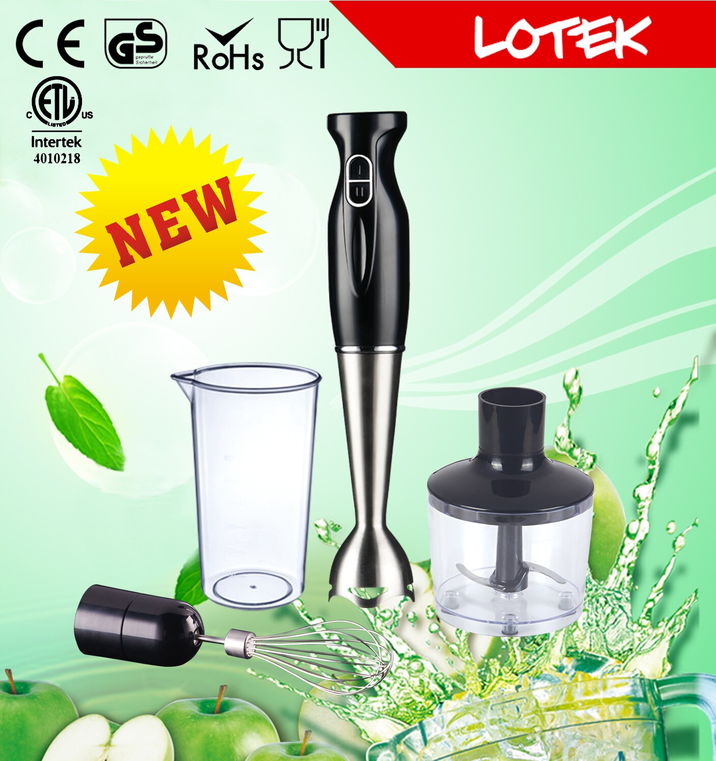 easy cooking hand blender home appliance for fruit and vegetable juice