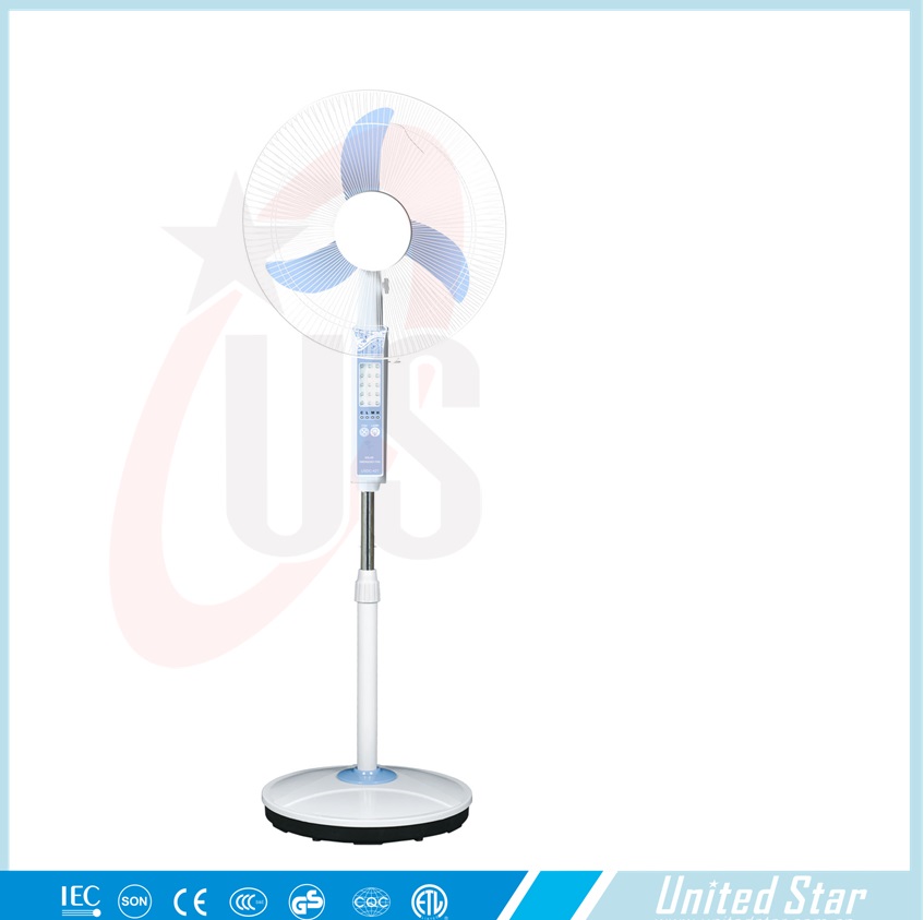 16"DC fan Stand fan household fan rechargeable fan