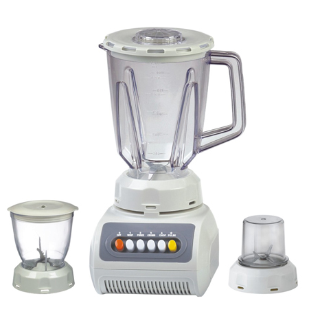 3 in 1 Blender with 1.5l jar 4 speed 6 buttons