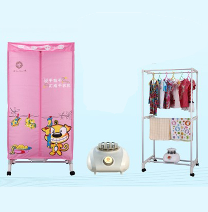 Electric Clothes Dryer. Stainless Steel. PTC Heating. 1000W. Waterproof Cloth