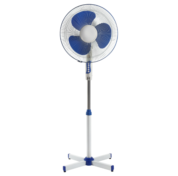 CE SGS ROSH certificate electric stand fan with cross base