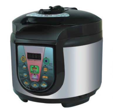 Multifunction commercial pressure cooker with large control panel