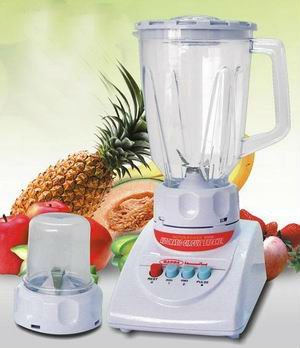 2 in 1 Electric Blender, safety switch, 4 button 2 speed