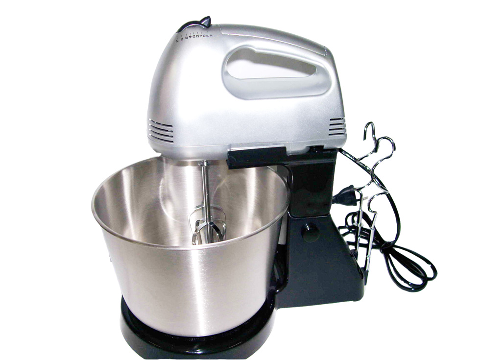 7 speed electric mixer whisks/hand mixer food mixer,Conducting metal case