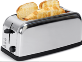DINGDUAN TOASTER 8. Non-slip feet and cord storage  Removable crumb tray and auto-centering system