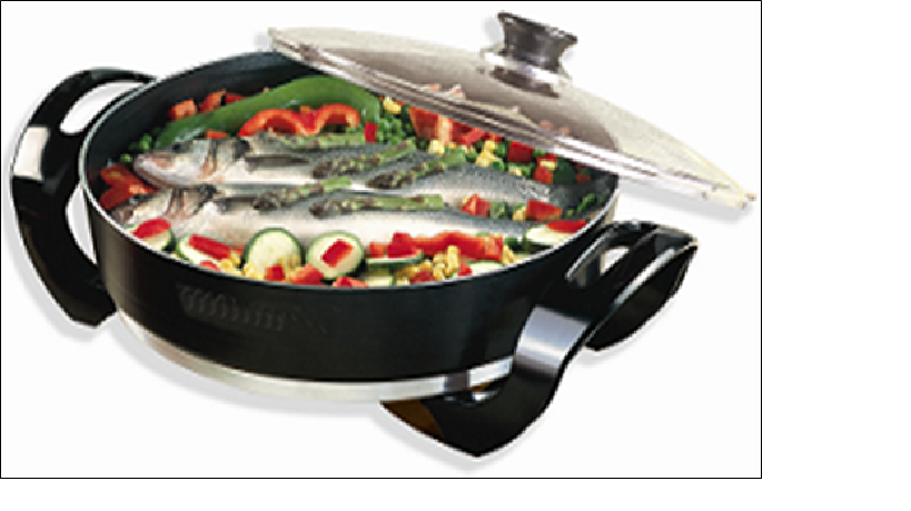 Non-stick Cookware 35cm 1500W Electric Boiling Pan/ for Electric Paella Pan/ for Electric Frying Pan Thermostat with ETLus