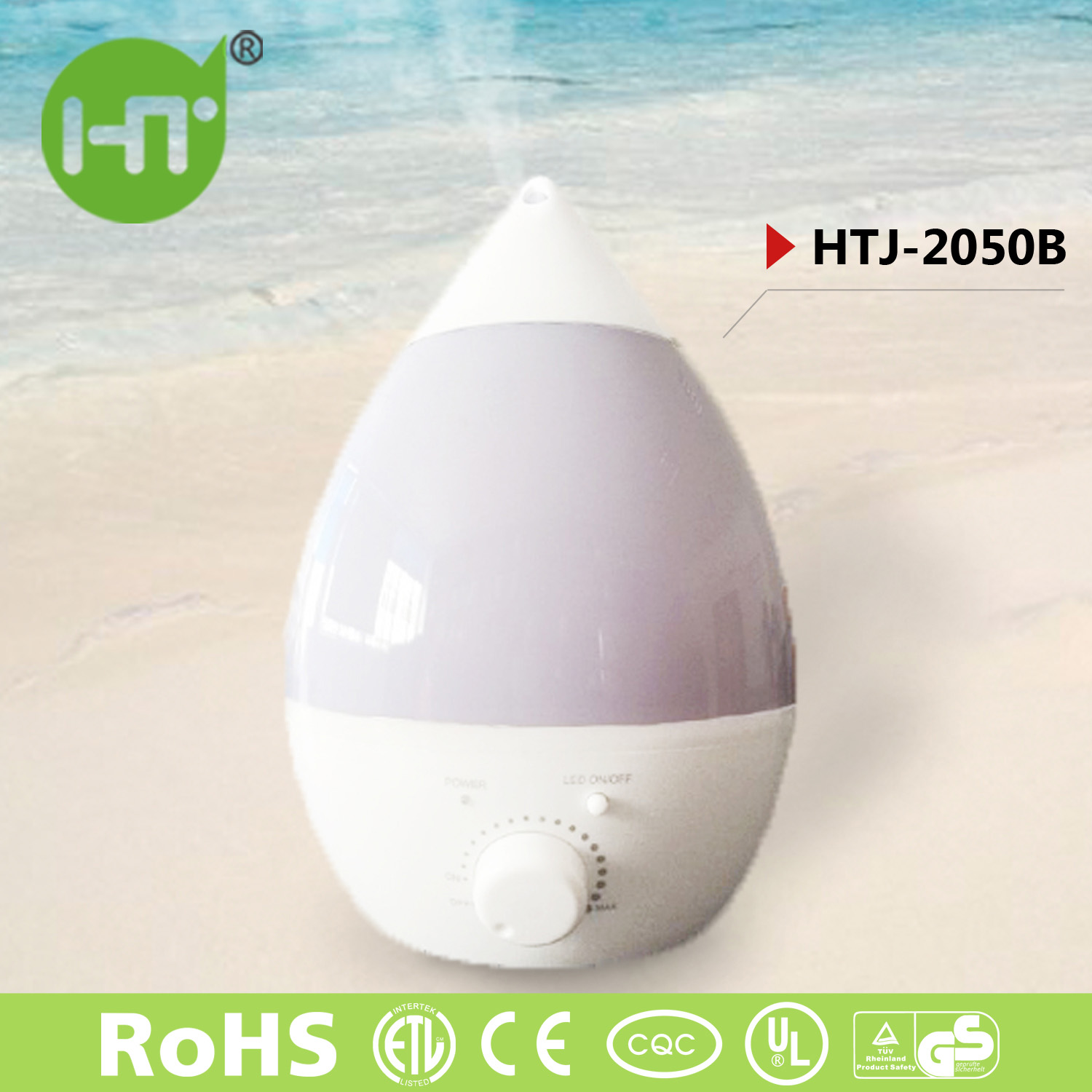 HTJ-2050B 4.0L LED Cool Mist Spray Essential Oil Available Humidifie