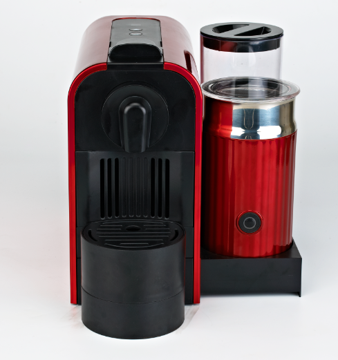 Capsule Coffee Machine With Milk Frother