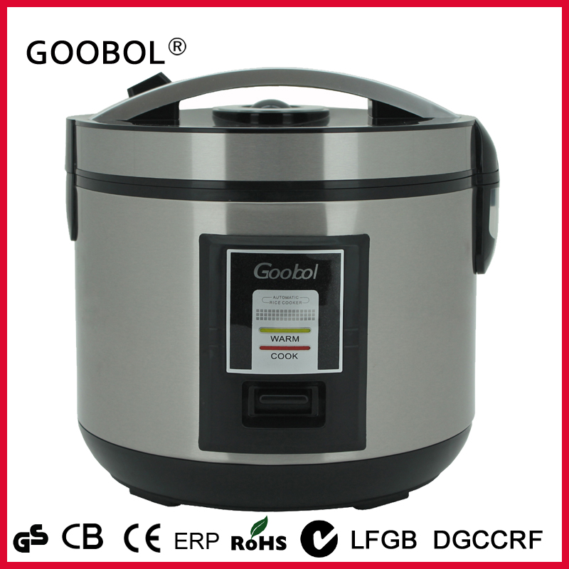 Stainless steel deluxe rice cooker high quality stable rice cooker 
