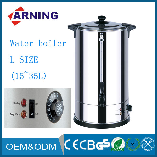 30 Liters Kitchen Appliances Single Layer Stainless Steel Electric Tea Water Heater