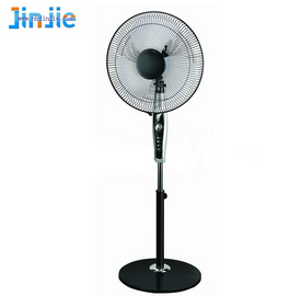 Products > Stand Fan > Round Base Stand Fan > 16”household timing with LED round base fans Can be customized size export stand electric fan