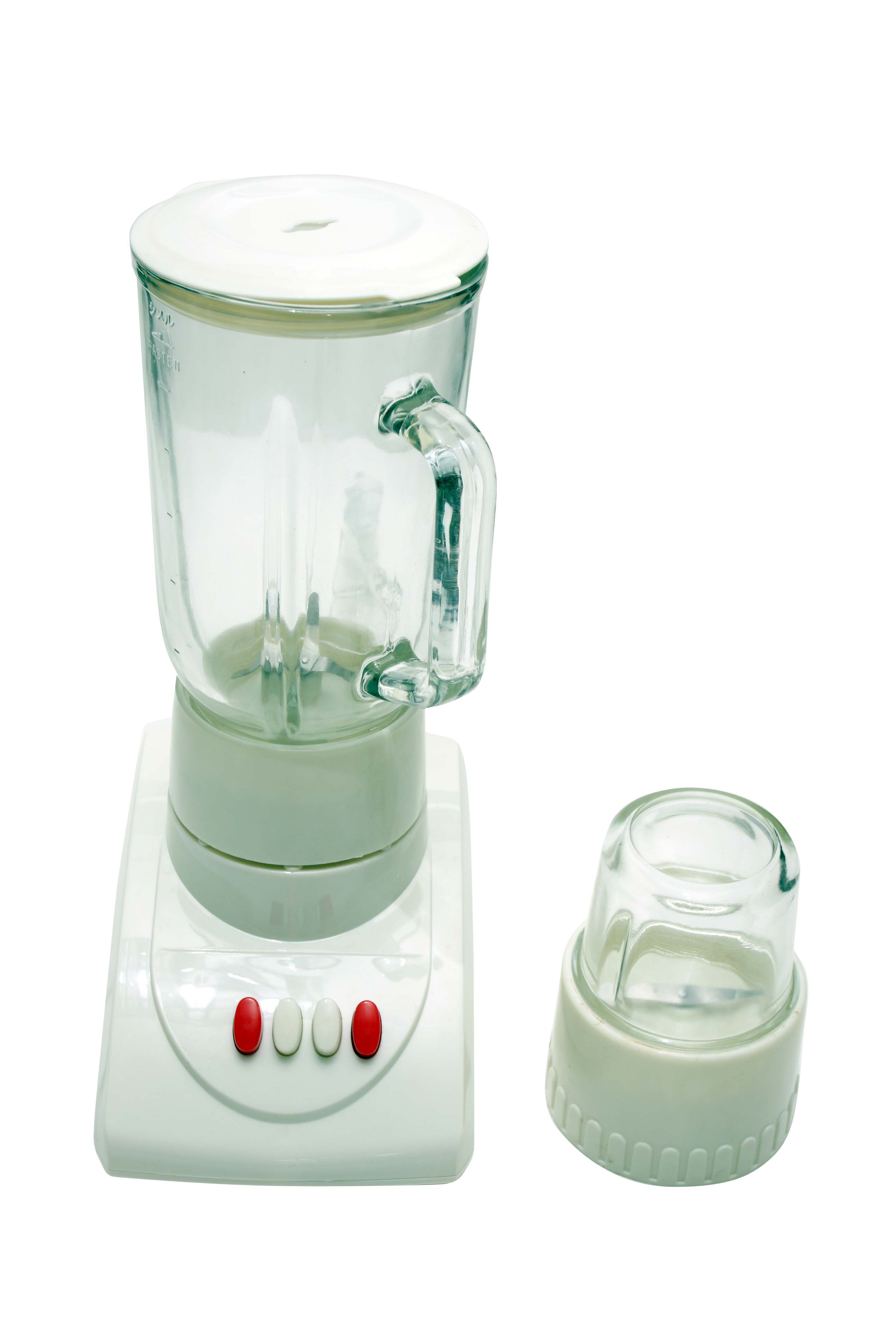 Wet and dry 2in1 ice blender with jar, 1.25L ,300W , 4 button 2 speed