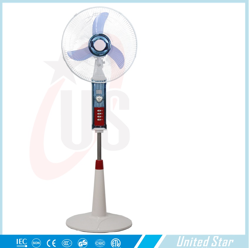 16"DC fan Stand fan household fan rechargeable fan