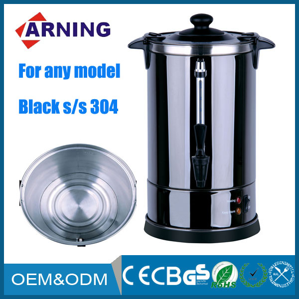 2015 new 60cups stainless steel double milk water boiler electric tea boiler