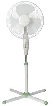 16" Stand Fan with 3 Speed Wind