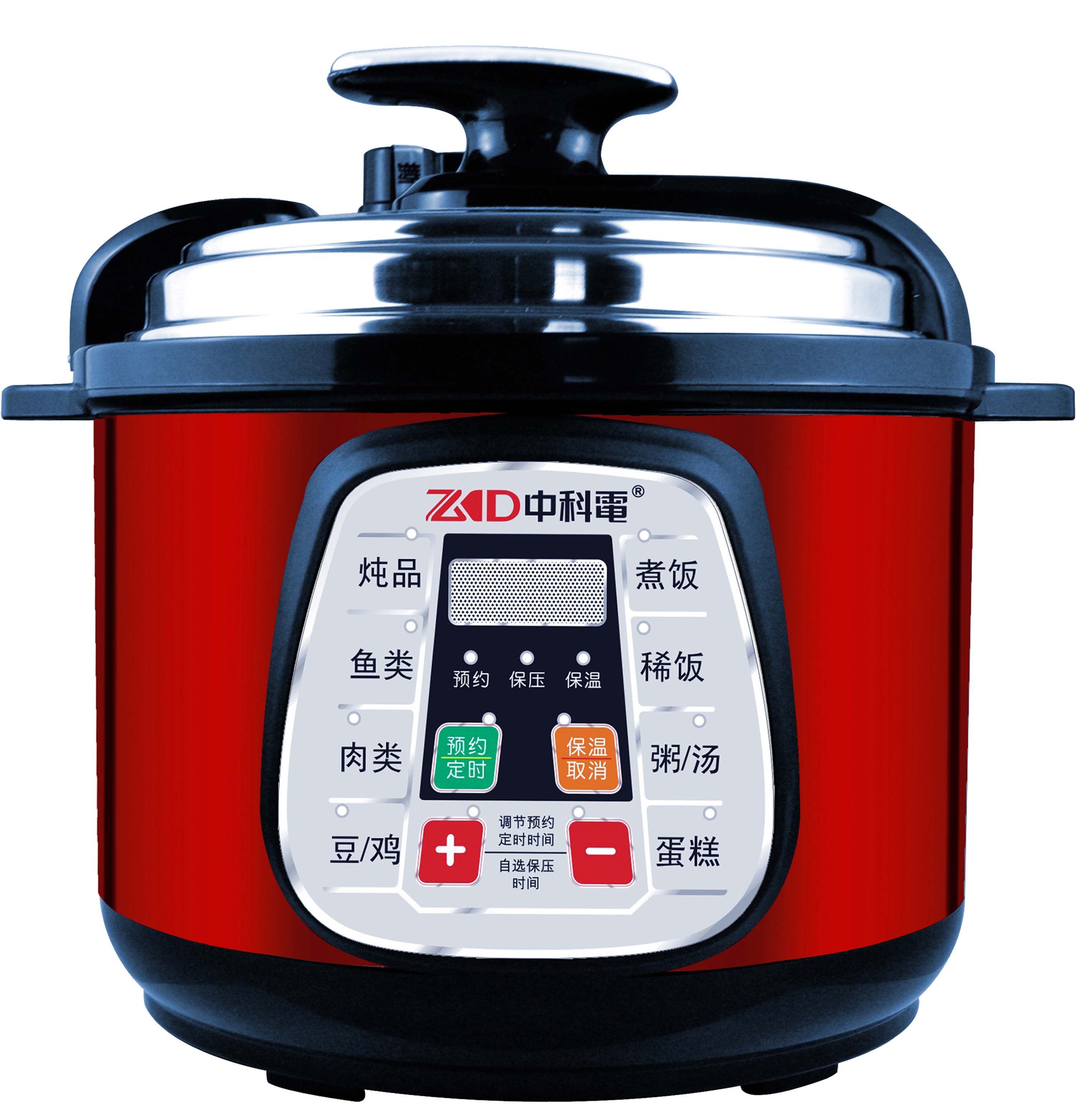 ZKD TE Cybernation (red) Pressure Cooker 5L Capacity