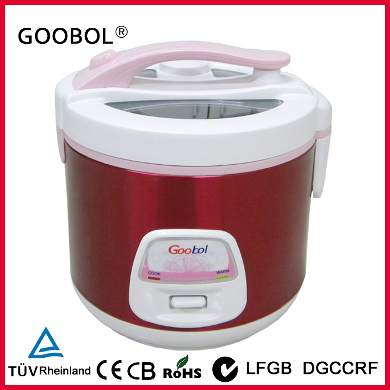 VDE plug stainless steel electric rice cooker