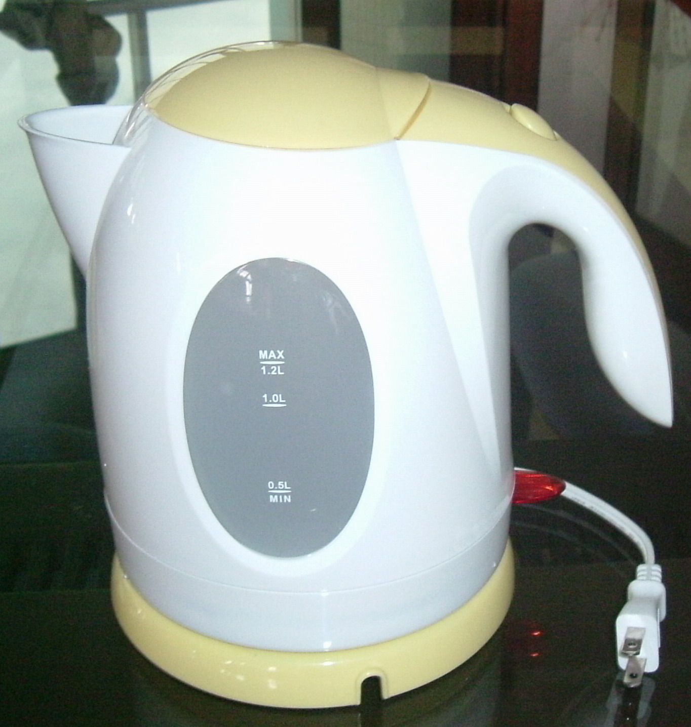 1.2L Plastic electric jug kettle