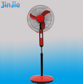 Products > Stand Fan > Round Base Stand Fan > 16“solar energy charge with emergency light timing round base stand fans Strong wind fans