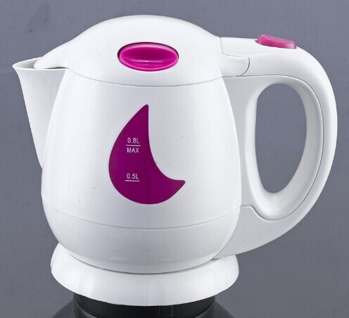 0.8L mini electric  plastic kettle 