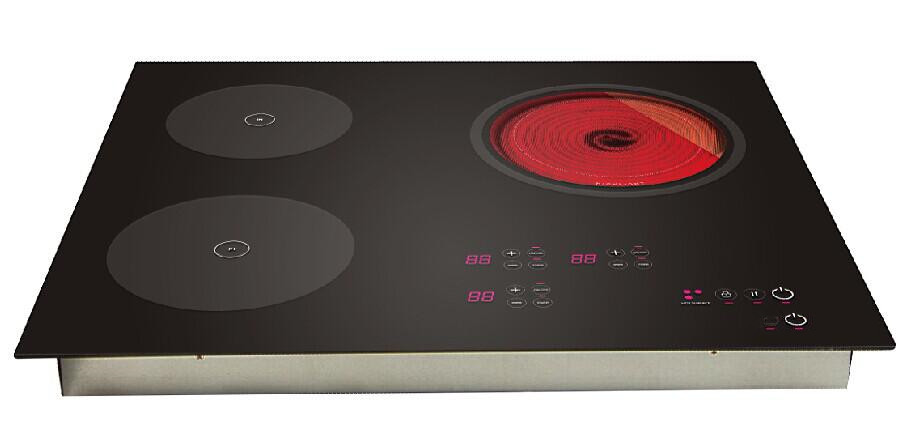 Hot sale three burner infrared cooker/high-light cooker and induction cooker
