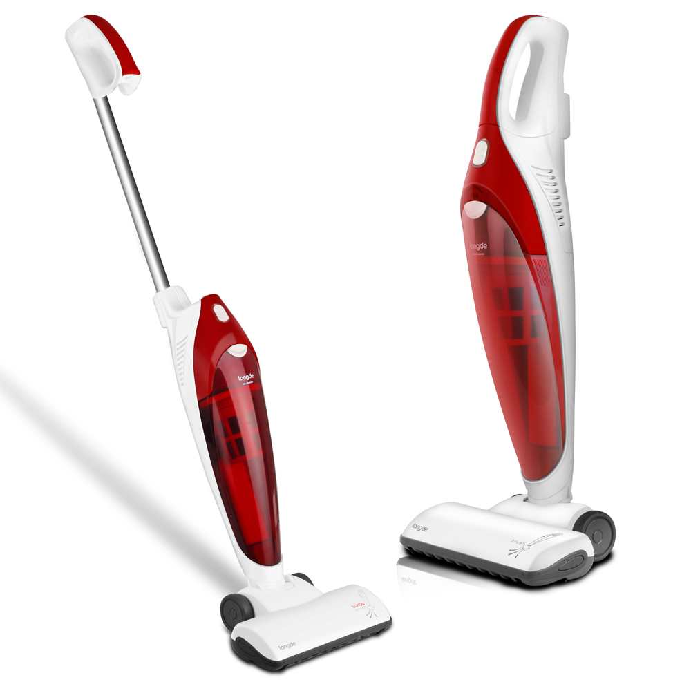 CE RoHS Rechargeable vacuum cleaner 2 in 1 hand-held or stick use  