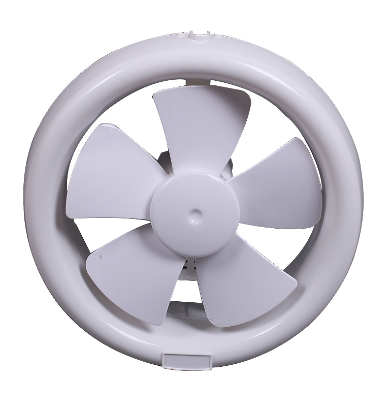 Full plastic round 6 inch shop-window ventilating fan