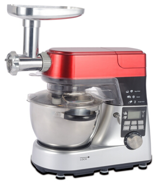 Stand Mixer with Cooking Function, Transparent Splash Cover