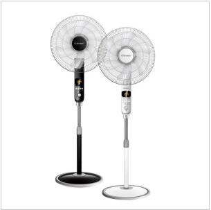 16 Inch 6 Blades Electric Stand Fan with LED Display