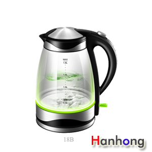 1.8L Hotel business glass electric kettle