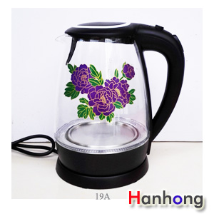 360 degree Rotational Cordless Electric Kettle Automatic Mutifunctional Glass Tea Maker 