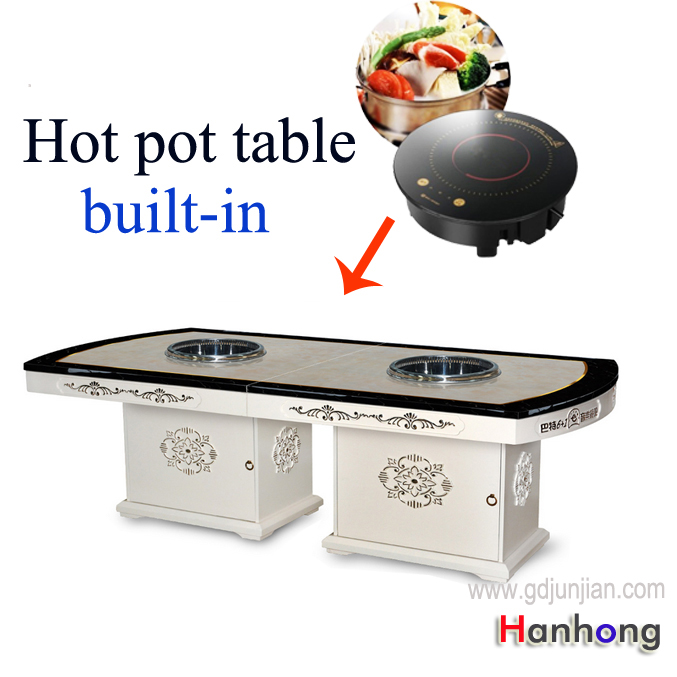 4 persons one pot induction cooker for table
