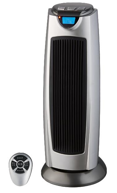PTC tower heater, tower fan heater with remote