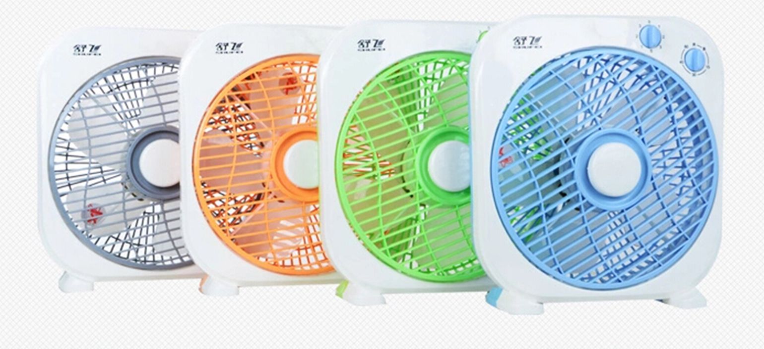 box fan, mini fan, 10 inch box fan
