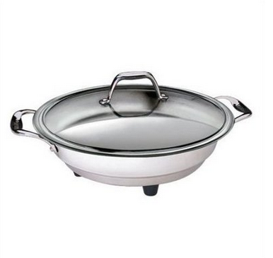 12 inches electric frying pan