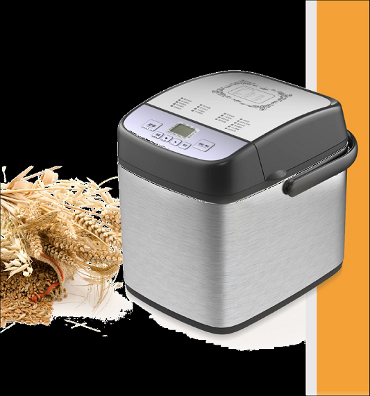 Bread Makers-Stainless steel housing with plastic decoration sheet
