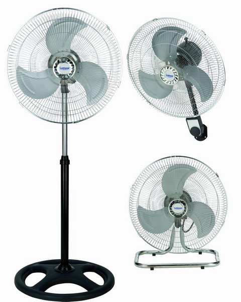 2016 hot sale 18 inch 3 in 1 industrial fan / new products china supplier air cooler without water