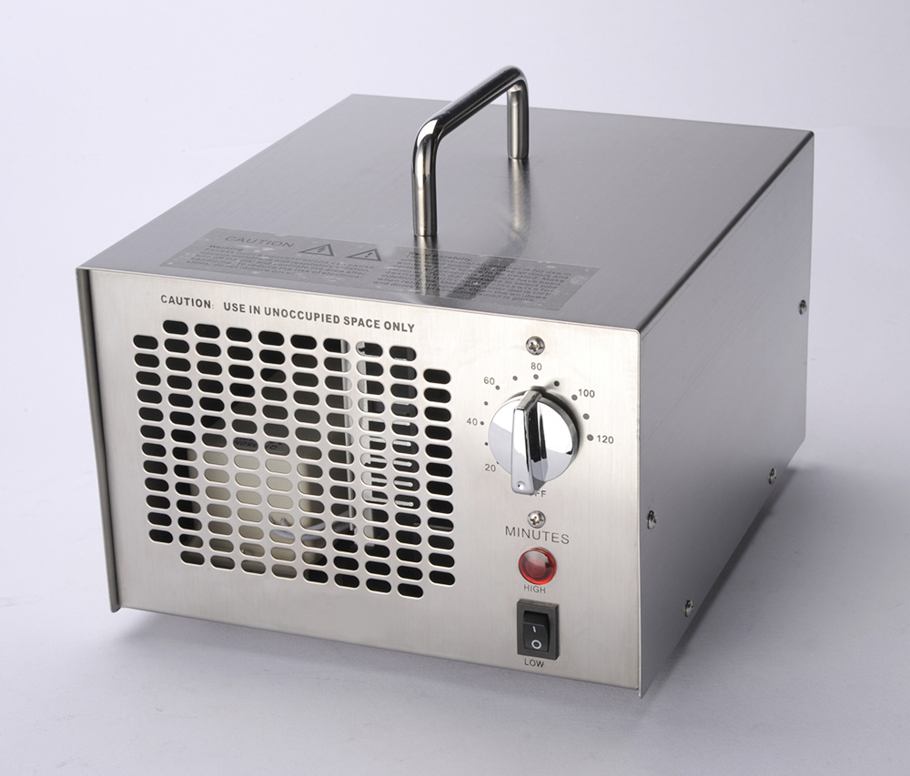 7G OZONE GENERATOR(COMMERCIAL AIR PURIFIER)STAINLESS STEEL
