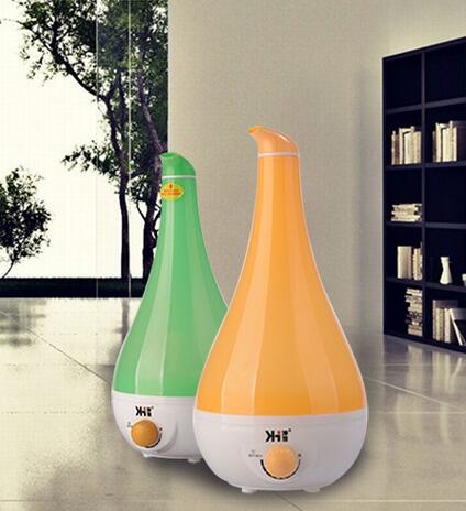  Ultrasonic Humidifier with 2.5 Liter Water Tank 360 Degree Rotatable Nozzle, Swan Shape Blue