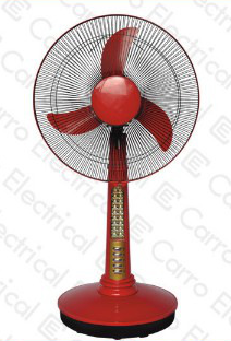 Bangladesh 12v 15w AC/DC electric fan with led lamps