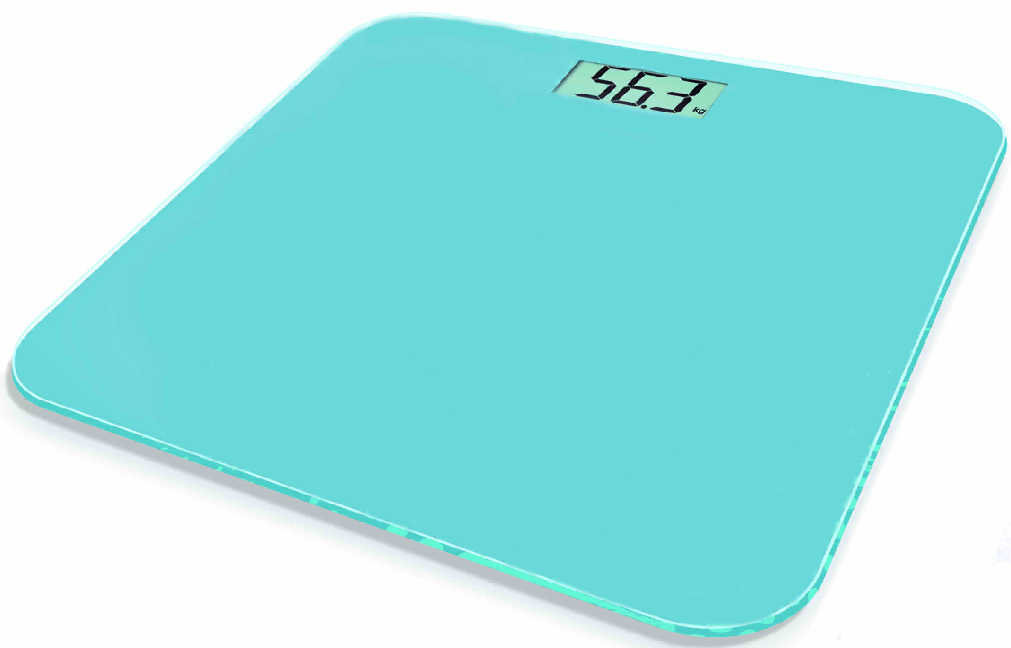 Bathroom scale with silk screen printing