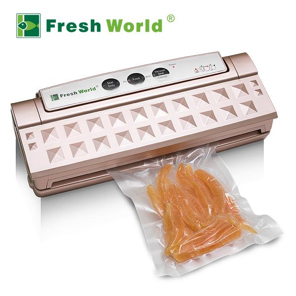 fresh world vacuum sealer for moist food and dry food