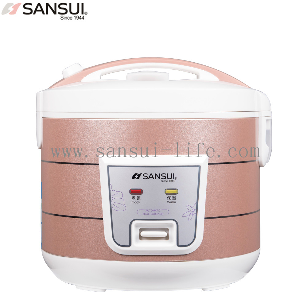 SANSUI 4L/5L Flash color pearl shell; bright hand drawn design for easy cleaning rice cooker