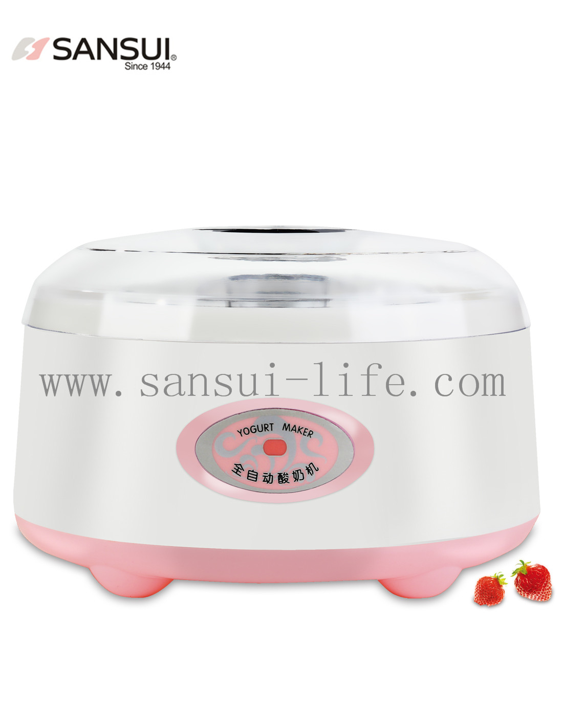 SANSUI MC-102 Automatic yogurt machine heating thermostat sealed Steel inner yogurt maker